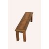 1.6m Reclaimed Teak Mexico Backless Bench - 7