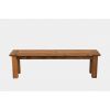 1.6m Reclaimed Teak Mexico Backless Bench - 8