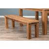 1.6m Reclaimed Teak Mexico Backless Bench - 0