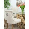 1.2m Java Root Circular Dining Table with 4 Windsor Ring Back Dining Chairs  - 7