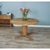 1.3m Reclaimed Teak Character Dining Table - 1