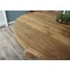 1.3m Reclaimed Teak Character Dining Table - 3