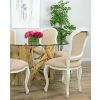 1.5m Java Root Circular Dining Table with 6 Paloma Chairs - 5