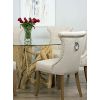 1.5m Java Root Circular Dining Table with 6 Natural Windsor Ring Back Dining Chairs - 4