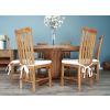 1.8m Reclaimed Teak Character Dining Table with 8 or 10 Santos Chairs - 3