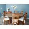 1.8m Reclaimed Teak Character Dining Table with 8 or 10 Santos Chairs - 4