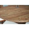 1.8m Reclaimed Teak Character Dining Table with 8 or 10 Santos Chairs - 5