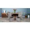 1.8m Reclaimed Teak Character Dining Table with 8 Stackable Zorro Chairs - 3