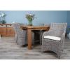 1.8m Reclaimed Teak Taplock Dining Table with 6 Donna Chairs - 2