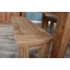 1.8m Reclaimed Teak Taplock Dining Table with 2 Backless Benches - 9