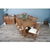 1.8m Reclaimed Teak Taplock Dining Table with 6 or 8 Santos Chairs - 1