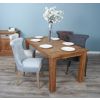 1.8m Reclaimed Teak Taplock Dining Table with 6 Windsor Ring Back Chairs  - 6