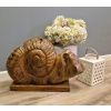 Reclaimed Teak Root Sculpture - Snail - 1