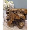 Teak Root Stool / Display Stand - Square - 2