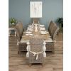 2.4m Ellena Dining Table with 8 Latifa Chairs - 0