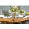 2.4m Reclaimed Elm Pedestal Dining Table with 10 Cross Back Dining Chairs  - 2
