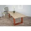 2.4m Industrial Chic Cubex Dining Table with Black Legs & 6 Urban Fusion Chairs   - 12