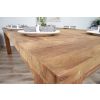 2.4m Reclaimed Teak Taplock Dining Table with 8 Velveteen Dining Chairs - 7