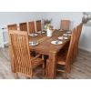 2.4m Reclaimed Teak Taplock Dining Table with 8 Vikka Chairs & 2 Vikka Armchairs  - 4