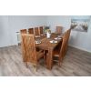 2.4m Reclaimed Teak Taplock Dining Table with 8 Vikka Chairs & 2 Vikka Armchairs  - 0