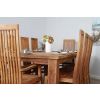 2.4m Reclaimed Teak Taplock Dining Table with 8 Vikka Chairs & 2 Vikka Armchairs  - 12