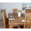 2.4m Reclaimed Teak Taplock Dining Table with 8 Vikka Chairs & 2 Vikka Armchairs  - 11