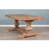 2m Reclaimed Elm Pedestal Dining Table with 6 Latifa chairs  - 6