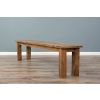 2m Reclaimed Teak Mexico Backless Bench - 0