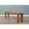 1.6m Reclaimed Teak Mexico Backless Bench - 1