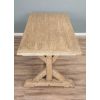 3m Farmhouse Cross Dining Table with 12 Stackable Zorro Chairs - 7