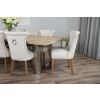 3m Industrial Chic Cubex Dining Table with Stainless Steel Legs & 10 Windsor Ring Back Chairs - 1