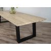 3m Industrial Chic Cubex Dining Table - Black Legs - 9