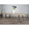 3m Industrial Chic Cubex Dining Table - Stainless Steel Legs - 11