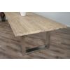 3m Industrial Chic Cubex Dining Table - Stainless Steel Legs - 15