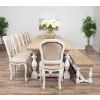 3.6m Ellena Dining Table with 8 Paloma Chairs & 1 Backless Bench - 0