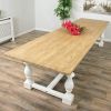 3.6m Ellena Dining Table with 6 Ellena Chairs, 2 Armchairs & 1 Backless Bench  - 5