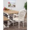3.6m Ellena Dining Table with 2 Backless Benches & 2 Ellena Chairs or Armchairs - 5