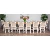 3.6m Ellena Dining Table with 8 Paloma Chairs & 1 Backless Bench - 2