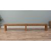 3m Reclaimed Teak Mexico Backless Bench - 2