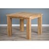 1m Reclaimed Teak Taplock Dining Table with 4 Vikka Dining Chairs - 1