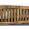 Oval Teak Garden Bench - 4