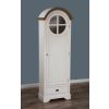 Brocante Circular Window Standing Cupboard - 0