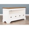 Brocante TV Unit with Four Drawers - 125cm x 40cm - 2