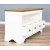Brocante TV Unit with Four Drawers - 125cm x 40cm - 4