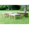 Swedish Redwood Rustic Coffee Table - 4 Sizes - 1