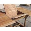 1.2m x 1.2m-1.8m Teak Square Extending Table with 6 Marley Chairs & 2 Marley Armchairs - 4