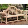 Lutyens Teak Garden Bench - 5