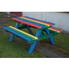 Recycled Plastic Heavy Duty Picnic Bench - 8