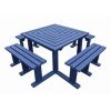 Recycled Plastic Square Picnic Bench - 2