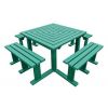 Recycled Plastic Square Picnic Bench - 3